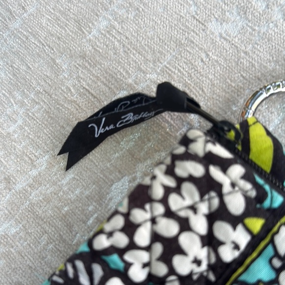 Vera Bradley Green and Blue Quilted Shoulder Bag - Picture 4 of 7